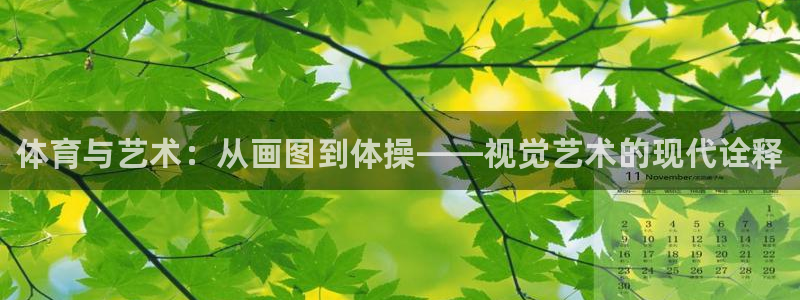 JJB竞技宝官网下载:体育与艺术:从画图到体操——视觉艺术的